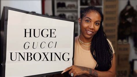 sydney white prada gucci|Huge Gucci Unboxing .